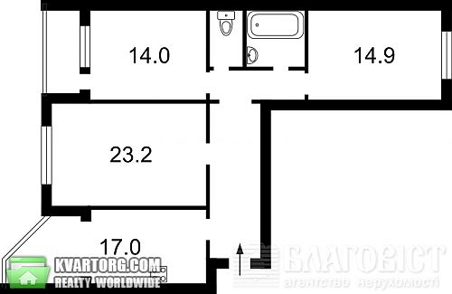 Sell 3-room apartment. Киев, Урловская — photo 7