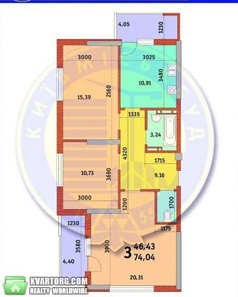 Sell 3-room apartment. Киев, Краснозвездный пр — photo 9