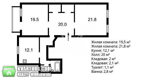 Sell 2-room apartment. Киев, Димитрова — photo 5