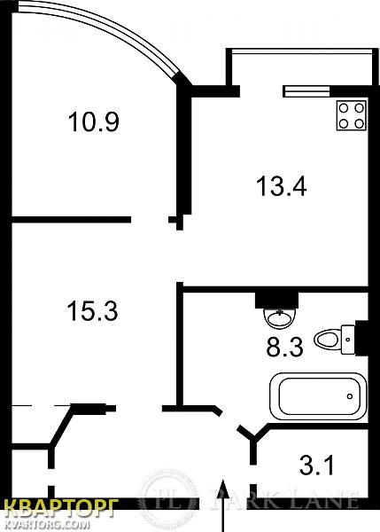 Sell 2-room apartment. Киев, Харьковское шоссе — photo 2