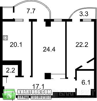 Sell 2-room apartment. Киев, Лесі Українки бул — photo 5