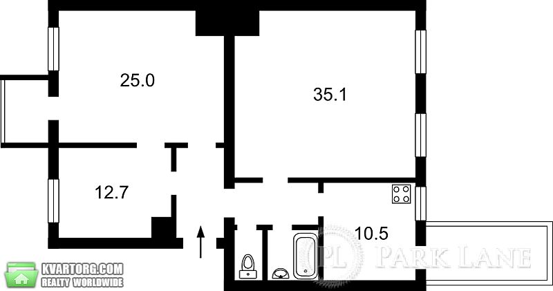 Sell 3-room apartment. Киев,  Богдана Хмельницкого — photo 7