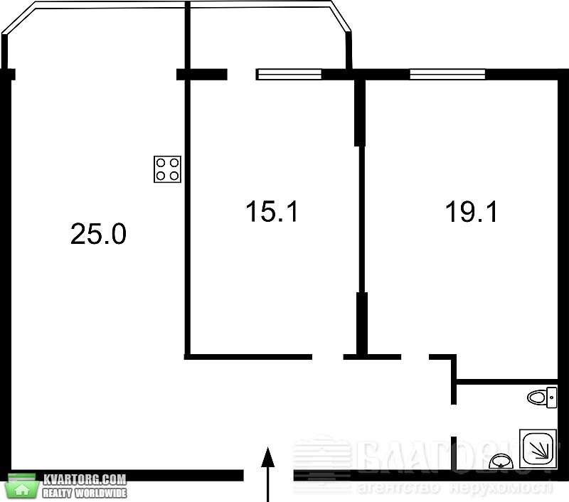 Sell 2-room apartment. Киев,  Малиновского — photo 8