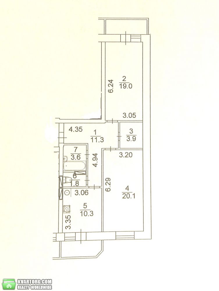 Sell 2-room apartment. Киев,  Наумова — photo 5