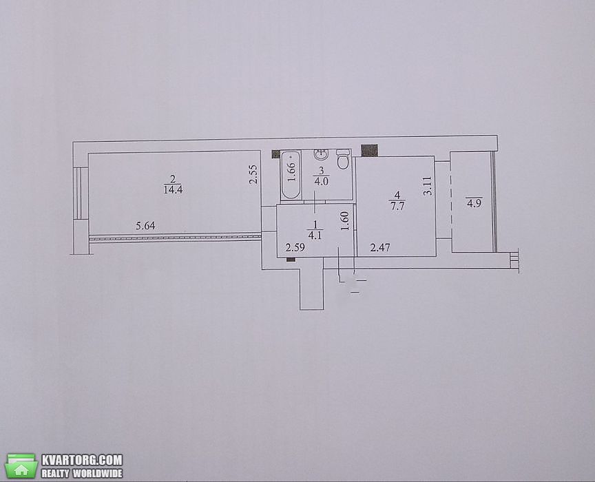 Sell 1-room apartment. Буча, Кожедуба — photo 1
