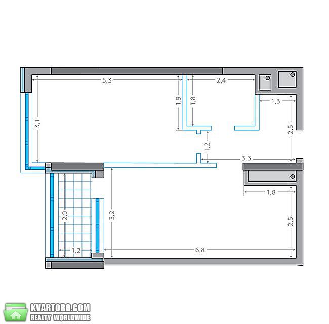 Sell 1-room apartment. Киев,  Заречная — photo 4
