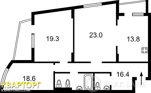 продам 3-комнатную квартиру. Киев,   Героев Сталинграда пр - фото 1