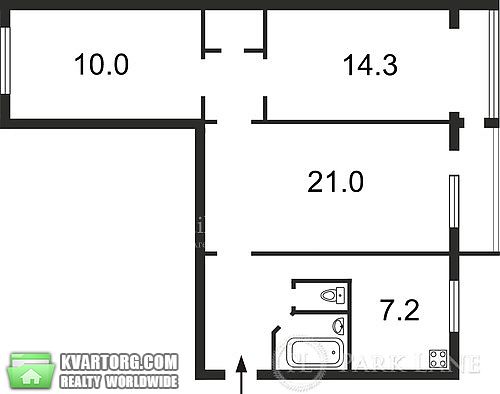 Sell 3-room apartment. Киев,  Мельникова — photo 2