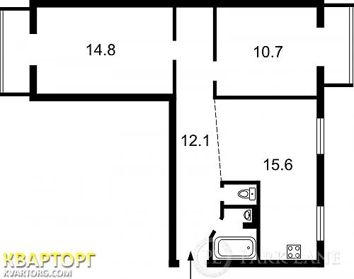 Sell 3-room apartment. Киев,  Борщаговская — photo 2