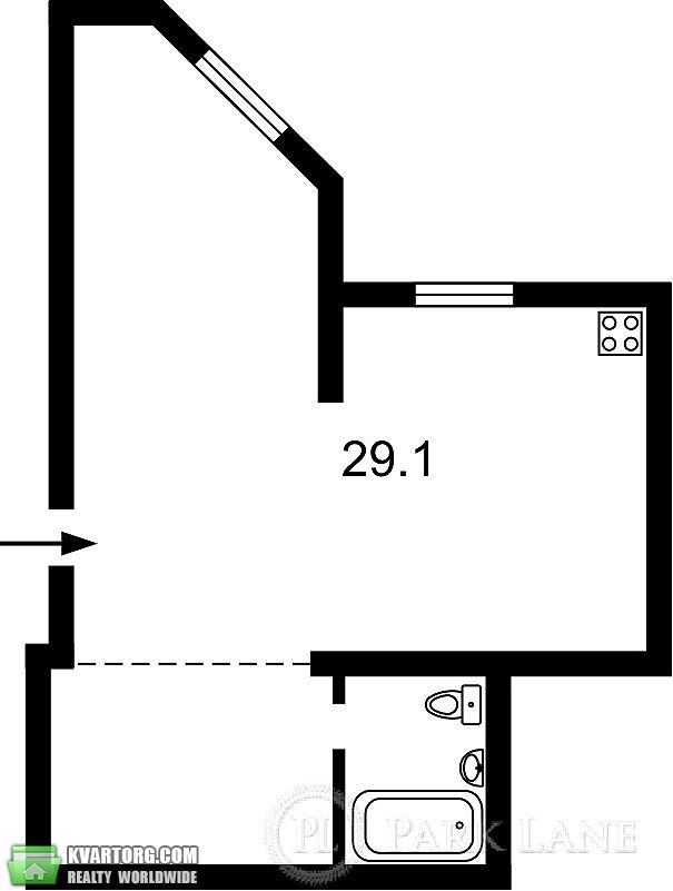 Sell 1-room apartment. Киев,  Княжий Затон — photo 2