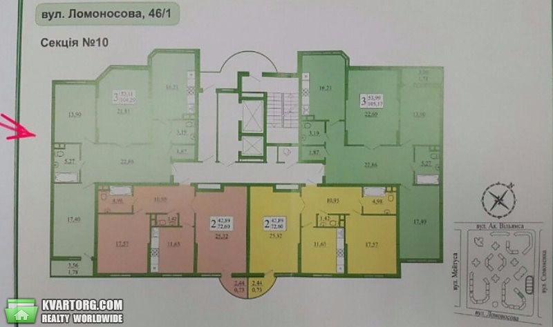 Sell 3-room apartment. Киев,  Ломоносова — photo 3