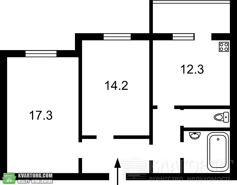Sell 2-room apartment. Киев, Ващенко — photo 2