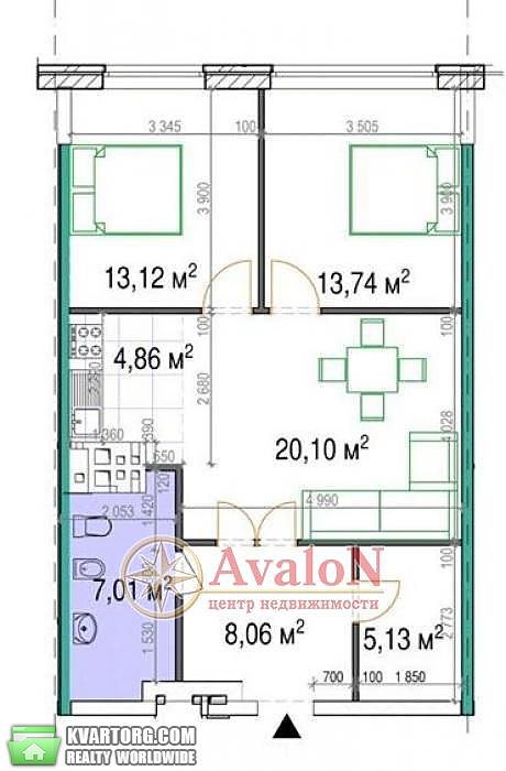 Sell 2-room apartment. Одесса, Генуэзская — photo 8