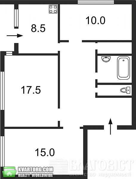 Sell 3-room apartment. Киев, Златоустовская — photo 6