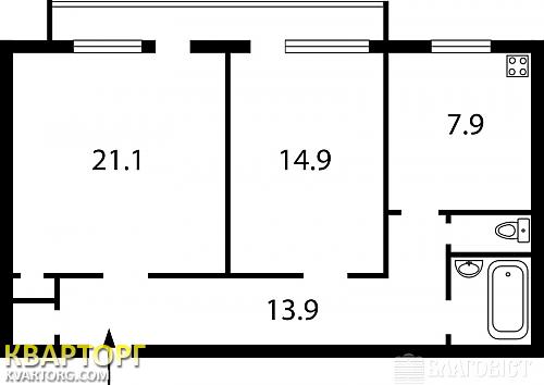 Sell 2-room apartment. Киев,  Марьяненко — photo 2