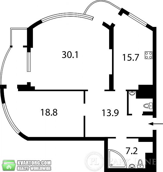 Sell 2-room apartment. Киев, Механизаторов — photo 2