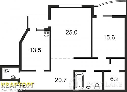 Sell 2-room apartment. Киев, Бажана — photo 5