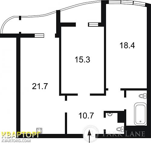 Sell 2-room apartment. Киев, Воссоединения пр — photo 3