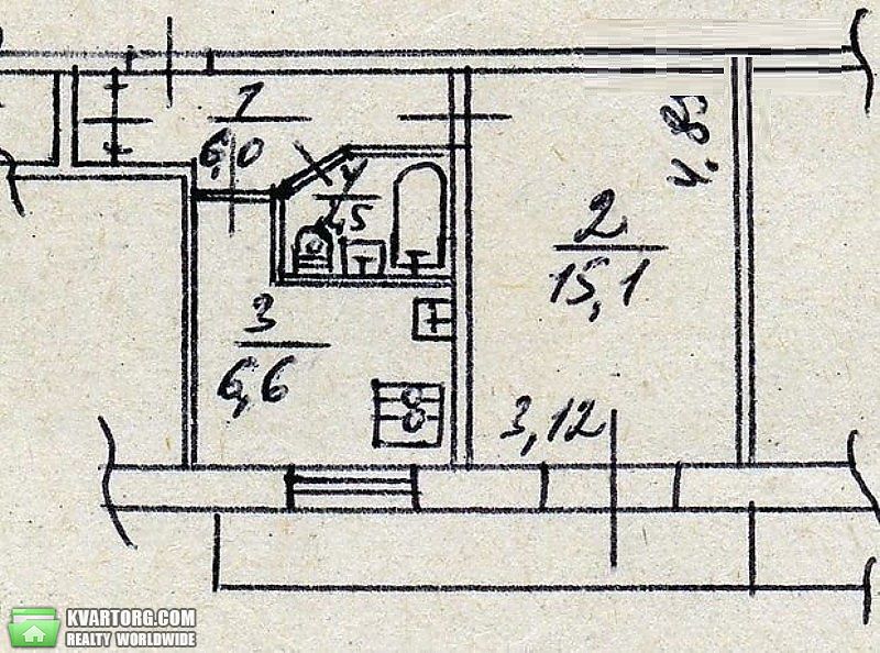 Sell 1-room apartment. Киев,  Окипной — photo 3