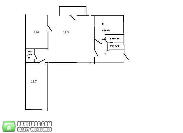 Sell 3-room apartment. Киев,  Кустанайская — photo 8