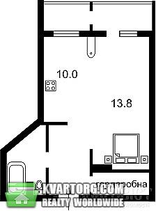 Sell 1-room apartment. Киев, Ужвий — photo 2