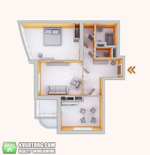 Sell 2-room apartment. Киев, Малевича Казимира — photo 4