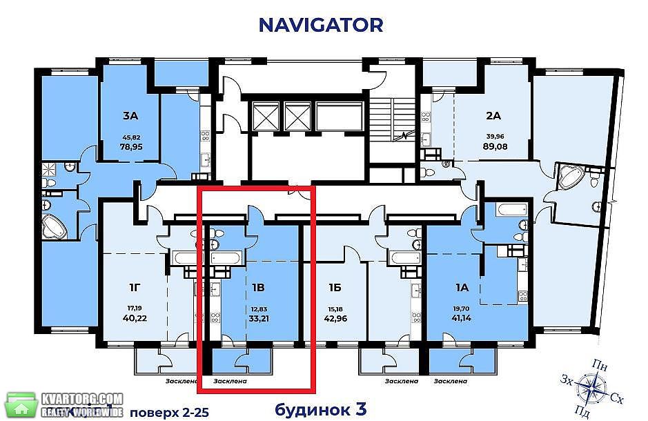 Sell 1-room apartment. Киев, пер. Балтийский — photo 3