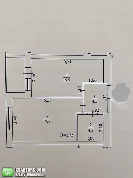Sell 1-room apartment. Киев, Нижнеключевая — photo 9