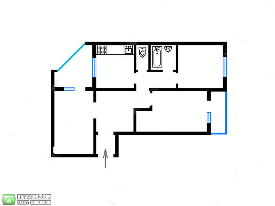 Sell 3-room apartment. Киев,  Олевская — photo 6