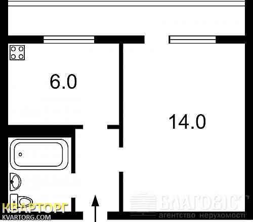 Sell 1-room apartment. Киев, Оболонский пр — photo 2
