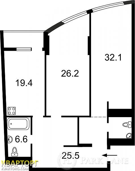 Sell 2-room apartment. Киев,  40-летия Октября просп — photo 4