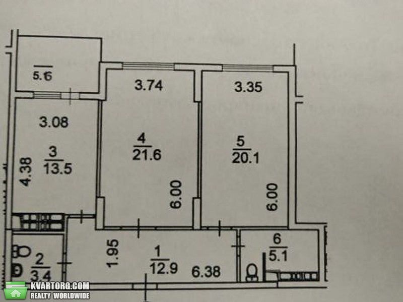 Sell 2-room apartment. Киев, Хоткевича — photo 6