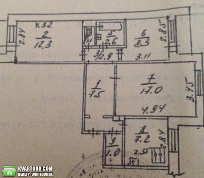 Sell 3-room apartment. Киев,  Вершигоры — photo 2