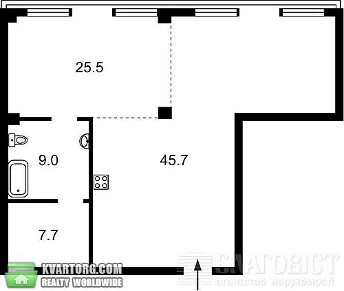Sell 2-room apartment. Киев, Новоселицкая — photo 6