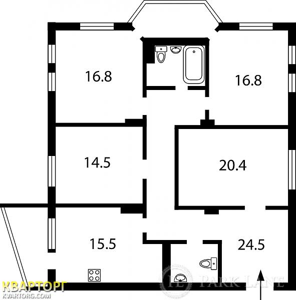 Sell 4-room apartment. Киев,  Кудряшова — photo 2
