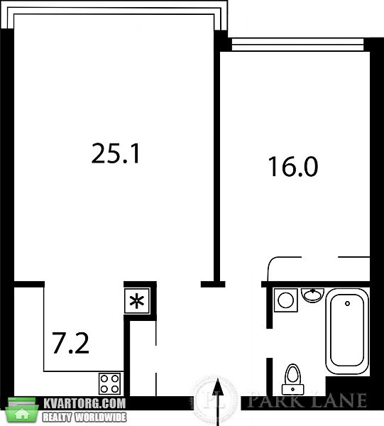 Sell 2-room apartment. Киев, Днепровская наб — photo 2