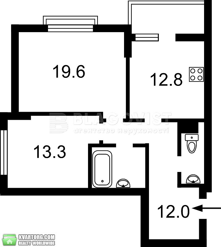 Sell 2-room apartment. Киев,  Демиевская — photo 2