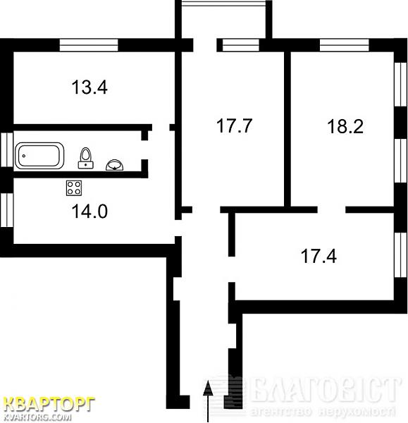 Sell 4-room apartment. Киев,  Саксаганского — photo 2