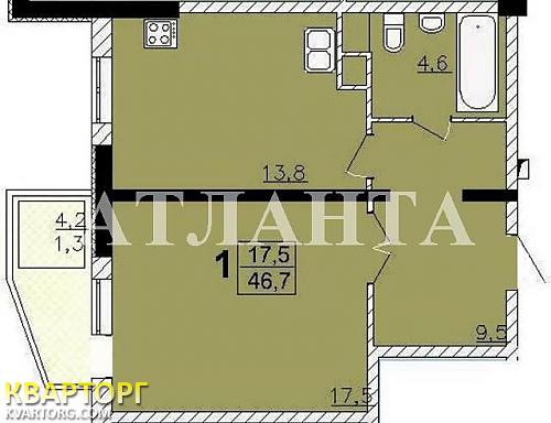 Sell 1-room apartment. Одесса, Среднефонтанская — photo 2