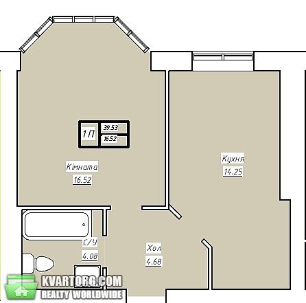 Sell 1-room apartment. Киев,  Большая Окружная — photo 4