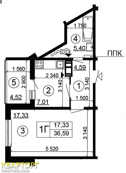 Sell 1-room apartment. Киев, Ващенко — photo 5