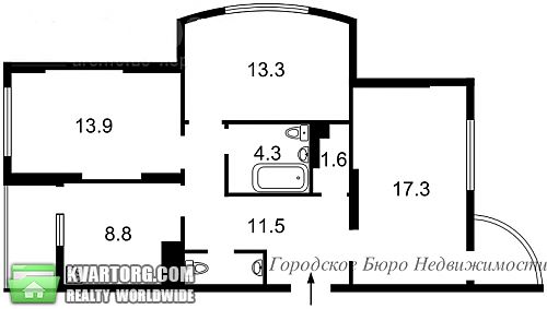 Sell 3-room apartment. Киев, Лебедева Николая — photo 6