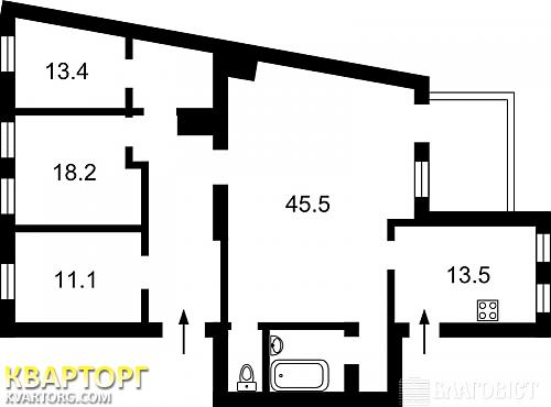 Sell 4-room apartment. Киев,  Некрасовская — photo 2