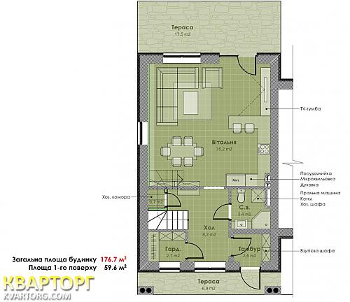 Sell house. Киев, Ярослава Мудрого — photo 4