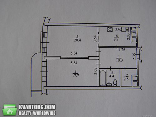 Sell 2-room apartment. Киев, Щорса — photo 5