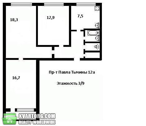 Sell 3-room apartment. Киев,  Тычины пр — photo 9
