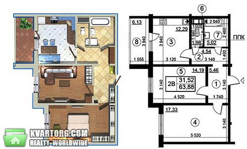Sell 2-room apartment. Киев, Ващенко — photo 4