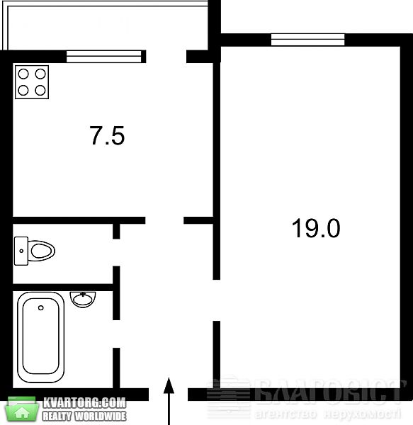 Sell 1-room apartment. Киев, Урловская — photo 5