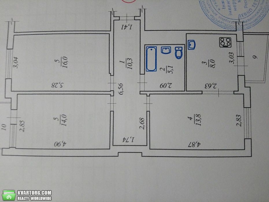 Sell 3-room apartment. Киев,  Оболонский пр — photo 8