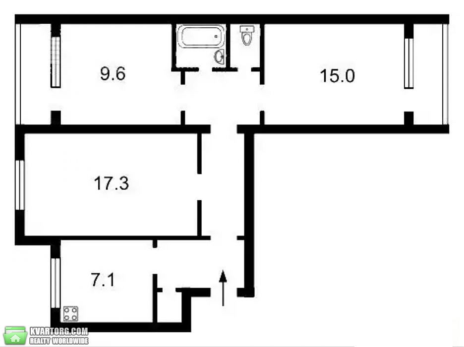 Sell 3-room apartment. Киев,  Тростянецкая — photo 2